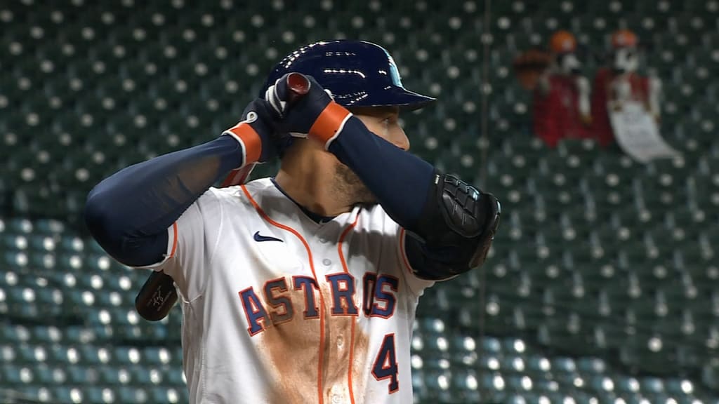 George Springer's shot makes history for the Astros