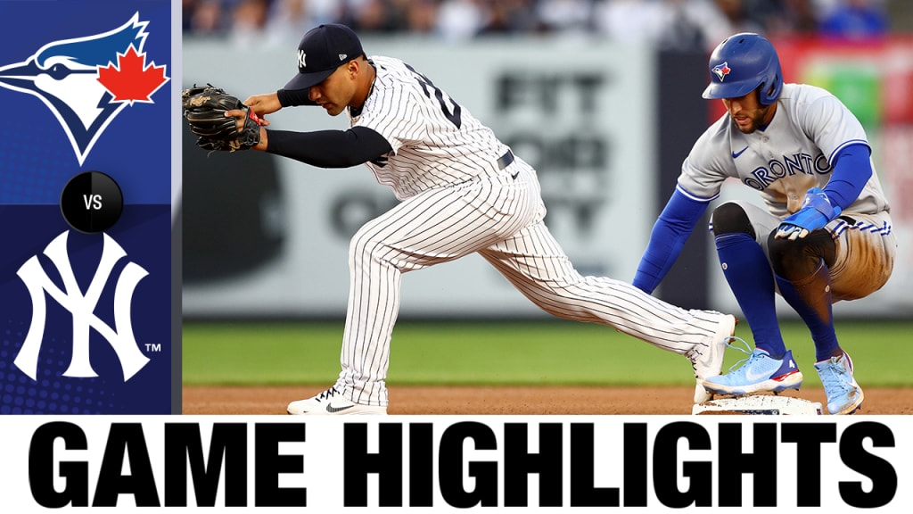 Toronto Blue Jays vs. New York Yankees Highlights