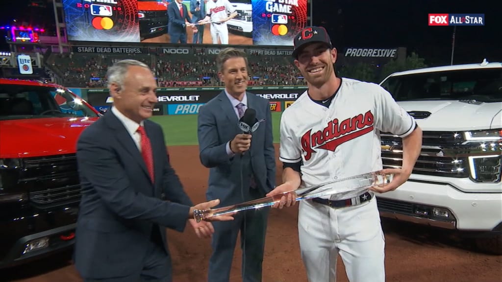 Indians Pitcher Shane Bieber Wins the All-Star Game MVP Award