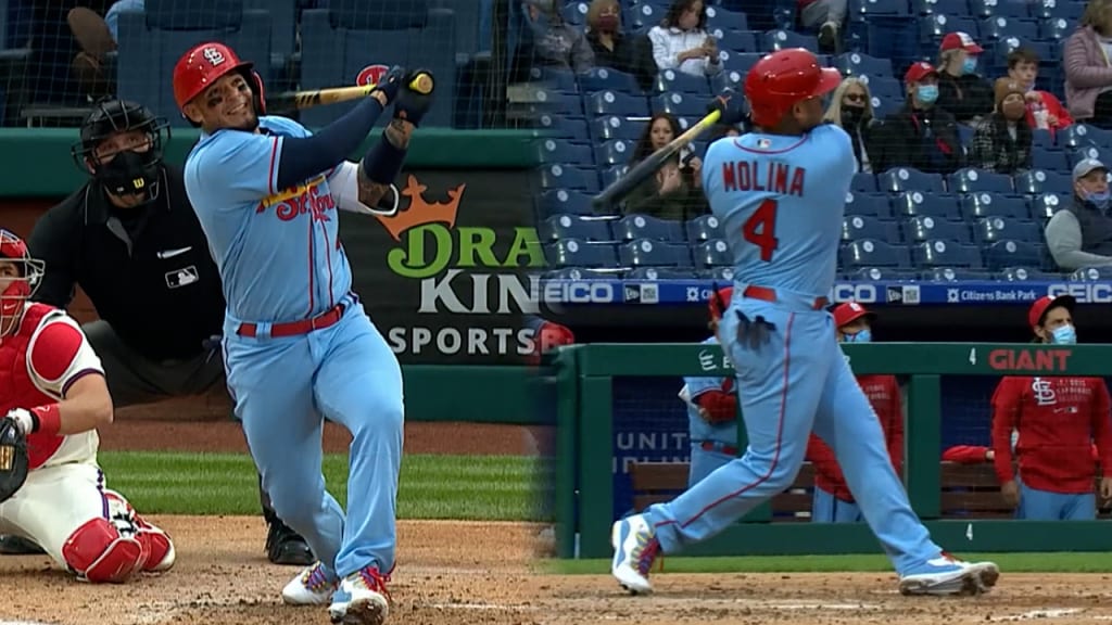 Yadier Molina crushes two homers, 04/17/2021