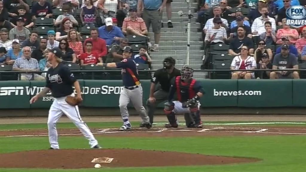 HOU@ATL: Gomez and Tucker go back-to-back in the 2nd | 03/28/2016 