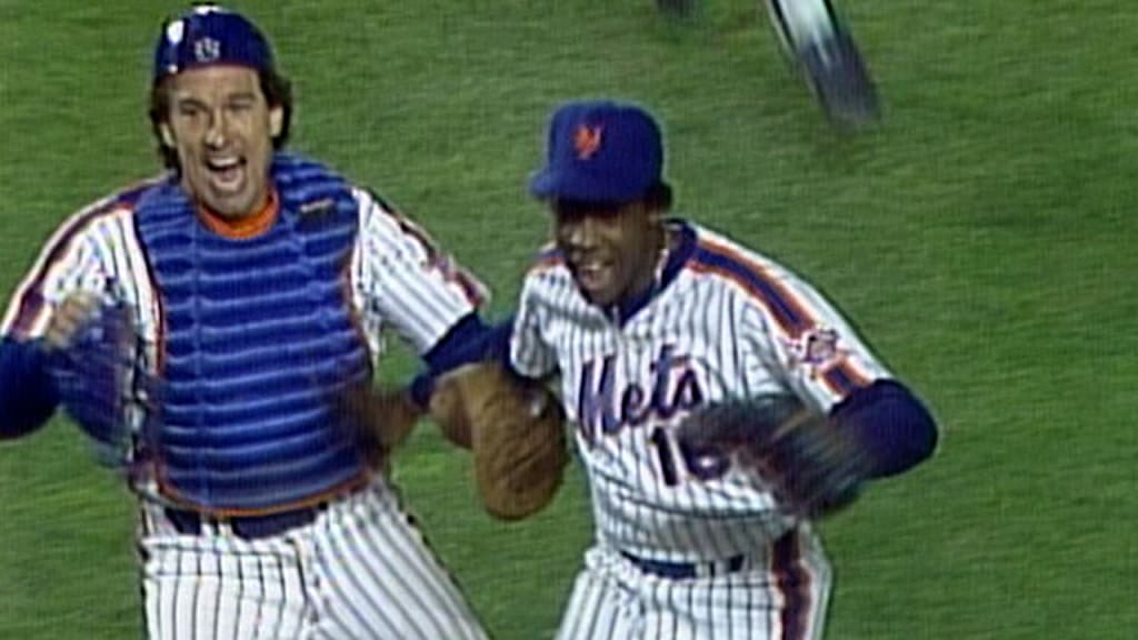 Mets clinch 1986 NL East title, 09/17/1986