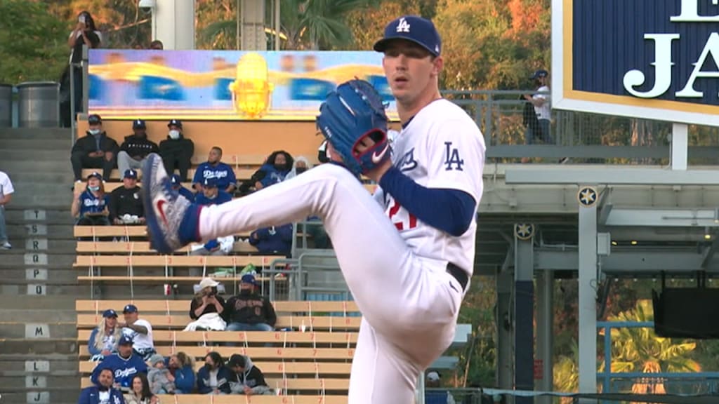 Los Angeles Dodgers' Walker Buehler notches 10 strikeouts