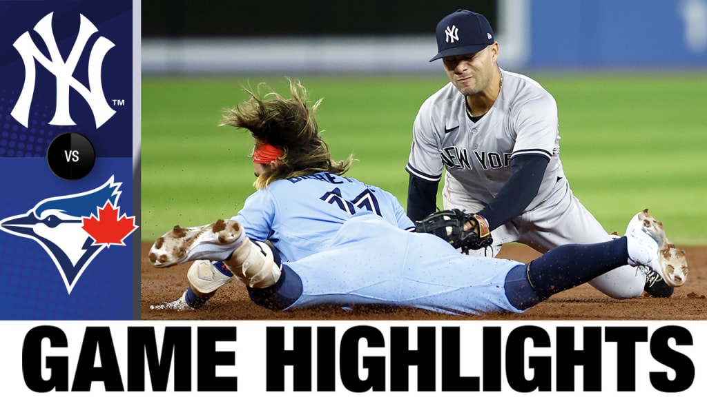 New York Yankees vs Toronto Blue Jays, Game Highlights