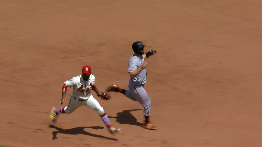 Yadier Molina tells runner to steal then throws him out, a