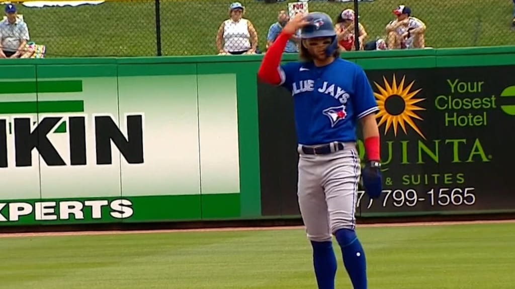 Bo Bichette S Rbi Double 03 21 Toronto Blue Jays