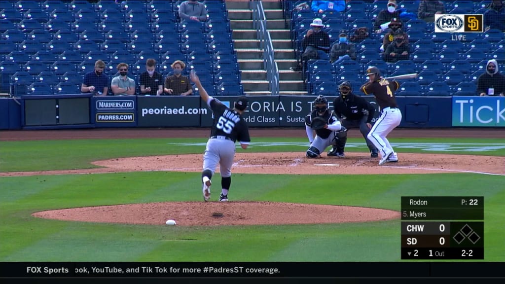 Back where it all started: Rodon gets kick out of Cactus League