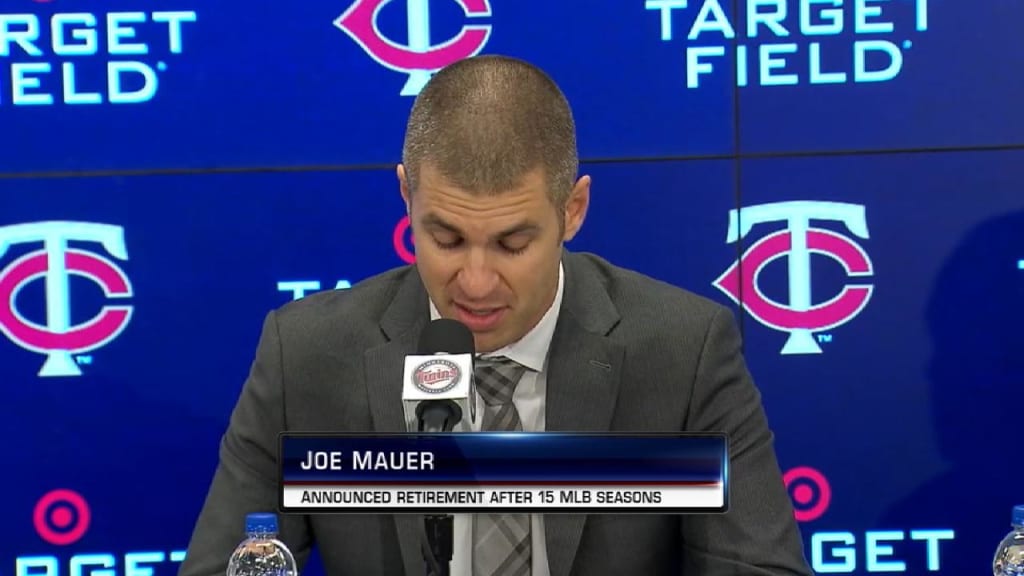 Full press conference: Joe Mauer retires from MLB 