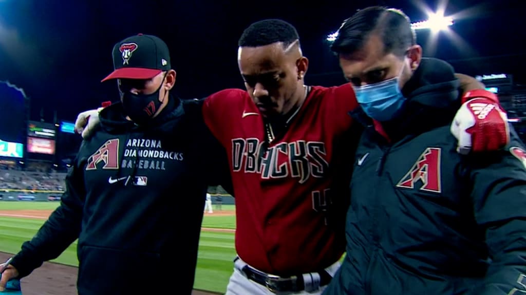 Ketel Marte exits with injury, 04/07/2021