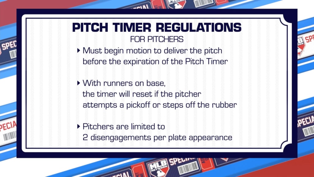 Broadcast on pitch timer rules