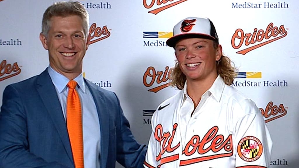 Jackson Holliday excited to get going with Orioles | 07/27/2022 | MLB.com