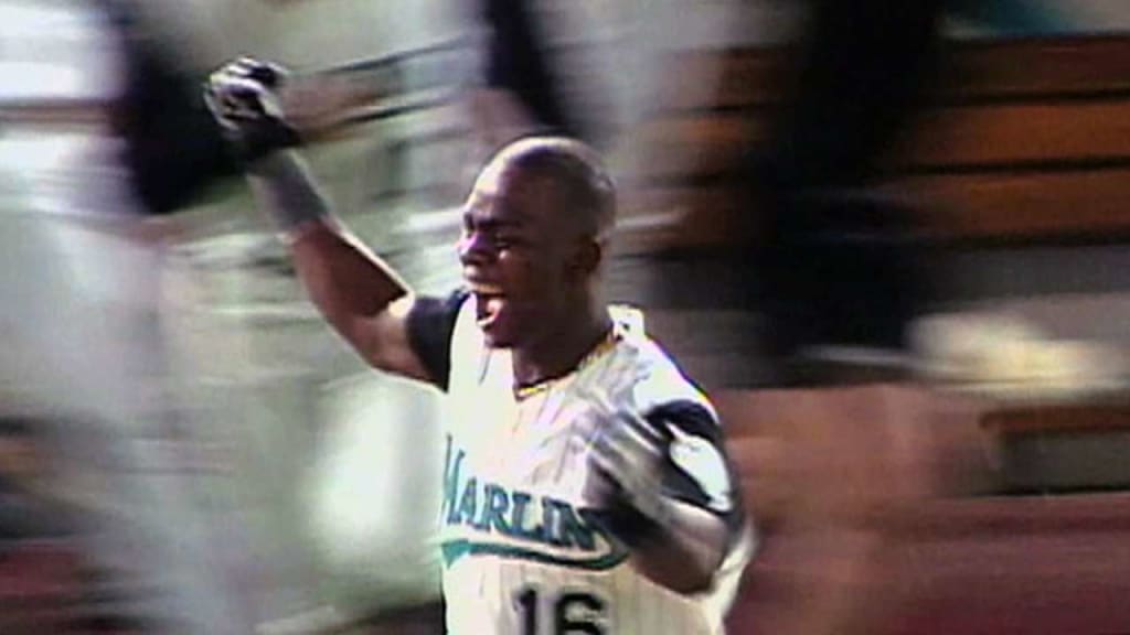 Renteria wins WS for Giants OTD in 2010, 1997: Edgar Renteria delivers  game-winning hit for Marlins' first championship. 2010: Edgar Renteria  delivers game-winning HR for Giants' first, By MLB