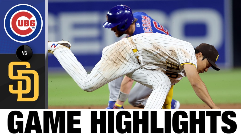 Cubs vs. Padres Game Highlights