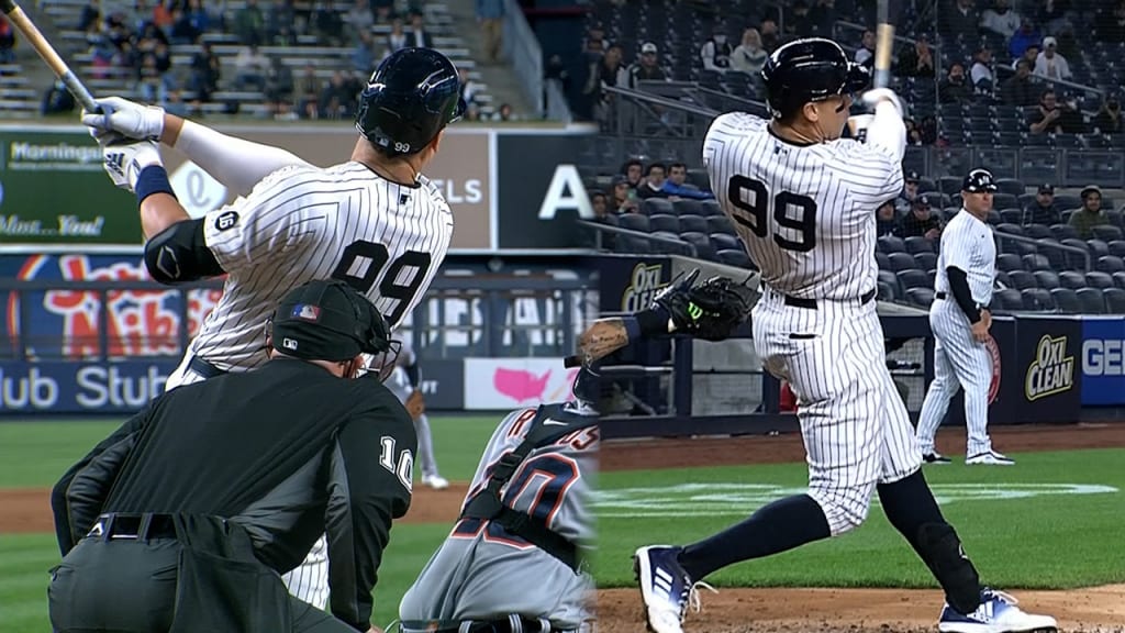 Aaron Judge on approach at plate, 04/30/2021