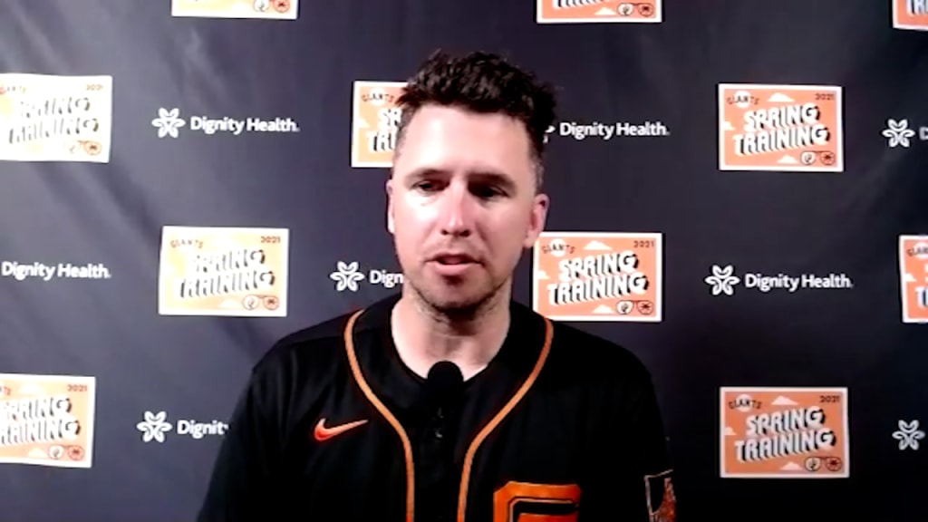 Buster Posey on returning to play, 02/28/2021