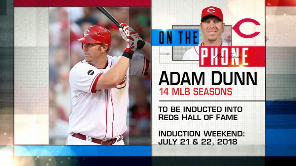 Adam Dunn elected to Reds Hall of Fame