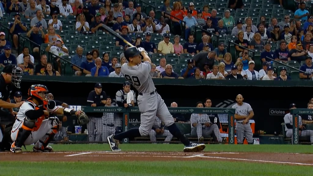 Aaron Judge's two-run homer