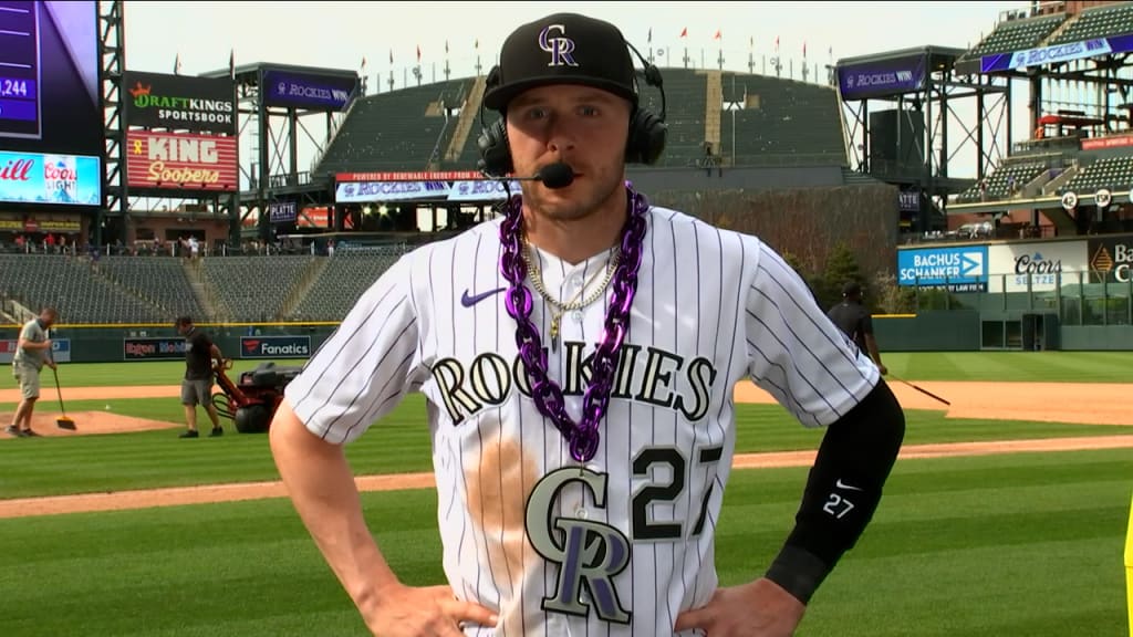 Trevor Story On His Grand Slam 04 25 2021 Colorado Rockies