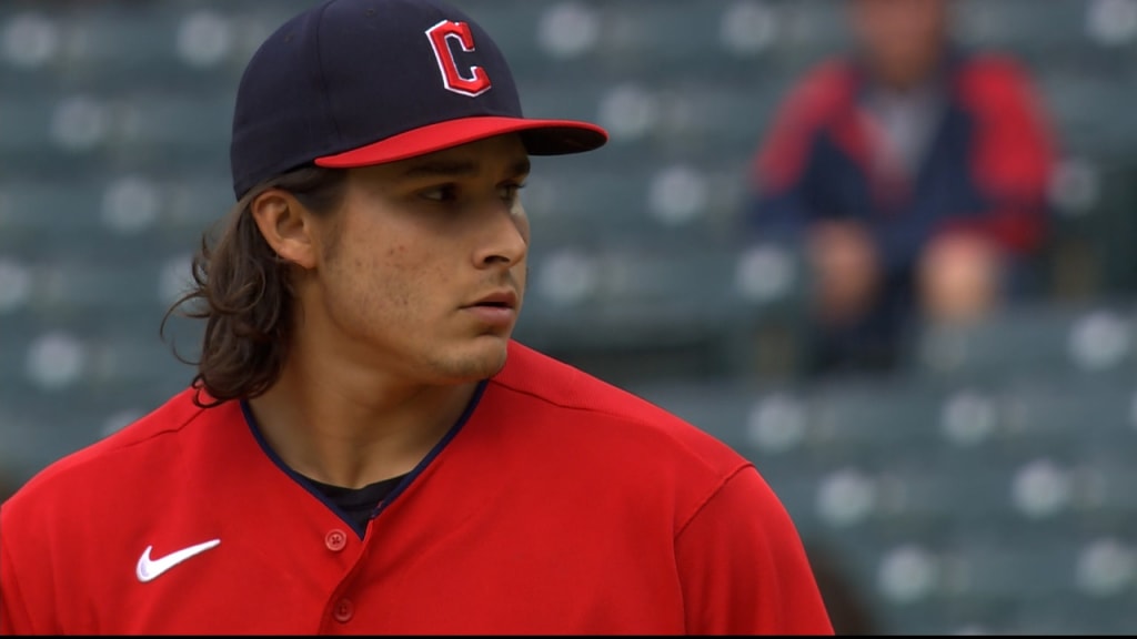 Eli Morgan tosses perfect inning