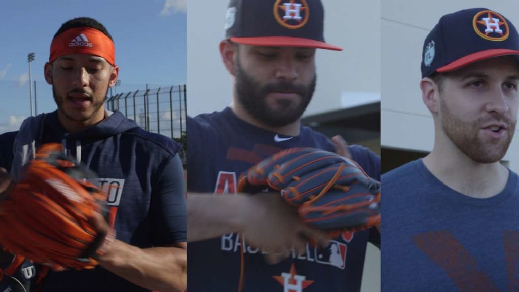 Astros talk about custom gloves