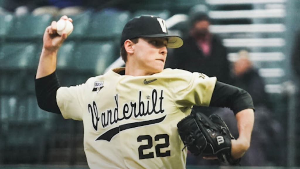 Former Vanderbilt baseball ace Kumar Rocker, Jack Leiter reunited