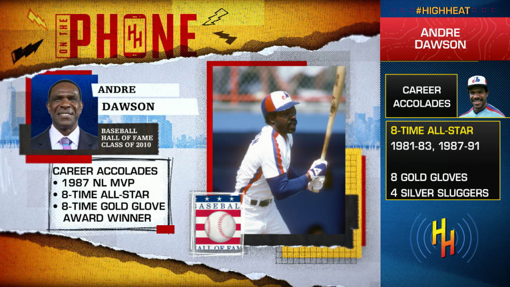 Hall of Famer Andre Dawson during his playing days with the