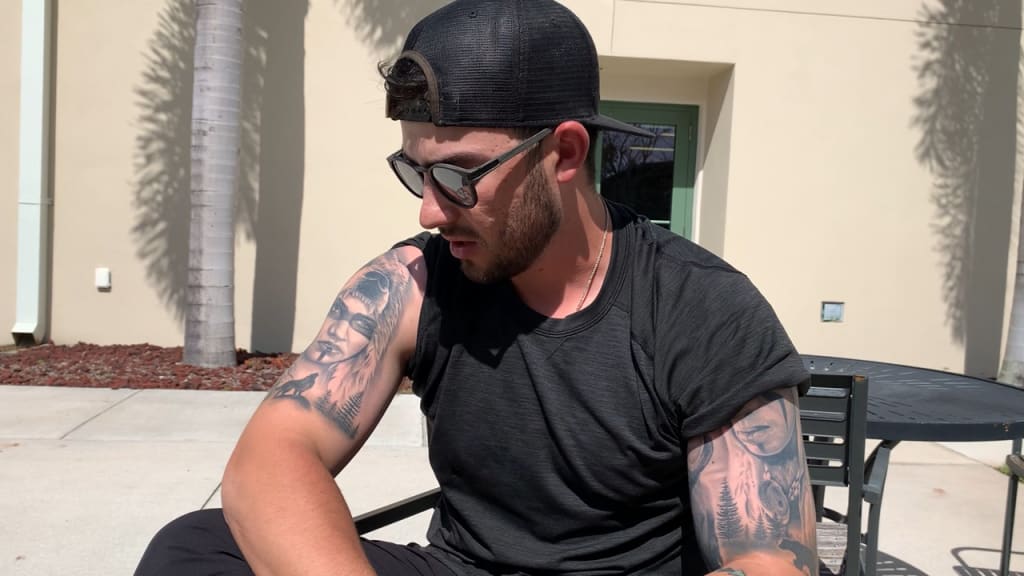 Brandon Bailey on his tattoos, 02/24/2020