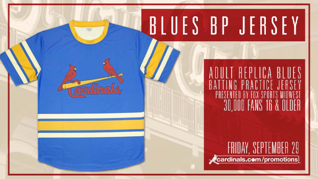 St louis cardinals batting practice jersey 2025