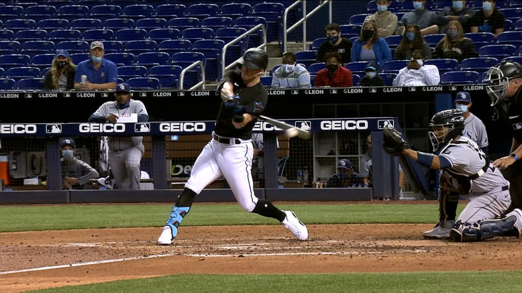 Corey Dickerson S Rbi Double 04 02 2021 Miami Marlins