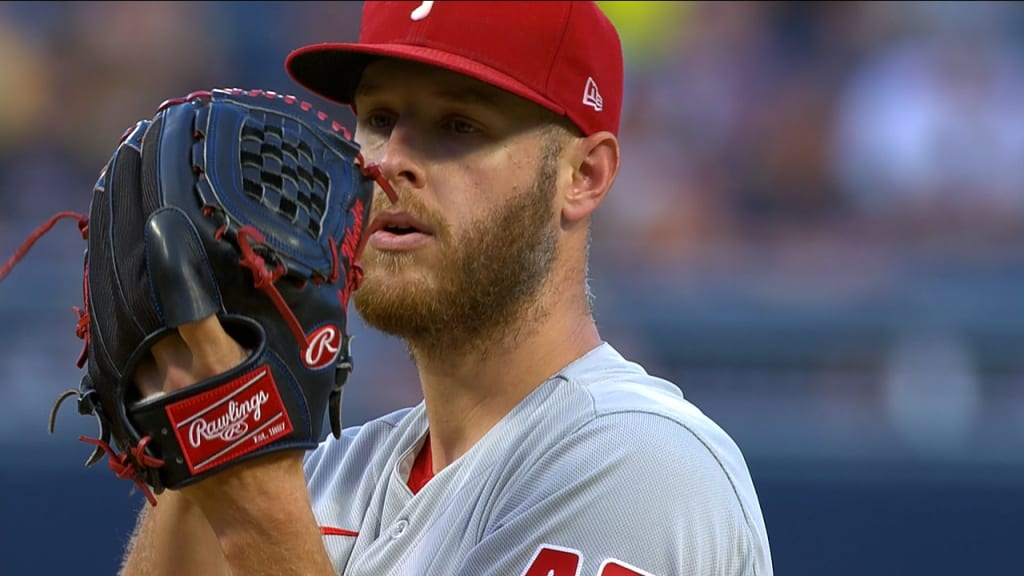 Zack Wheeler Signed Philadelphia Red Baseball Jersey (JSA)