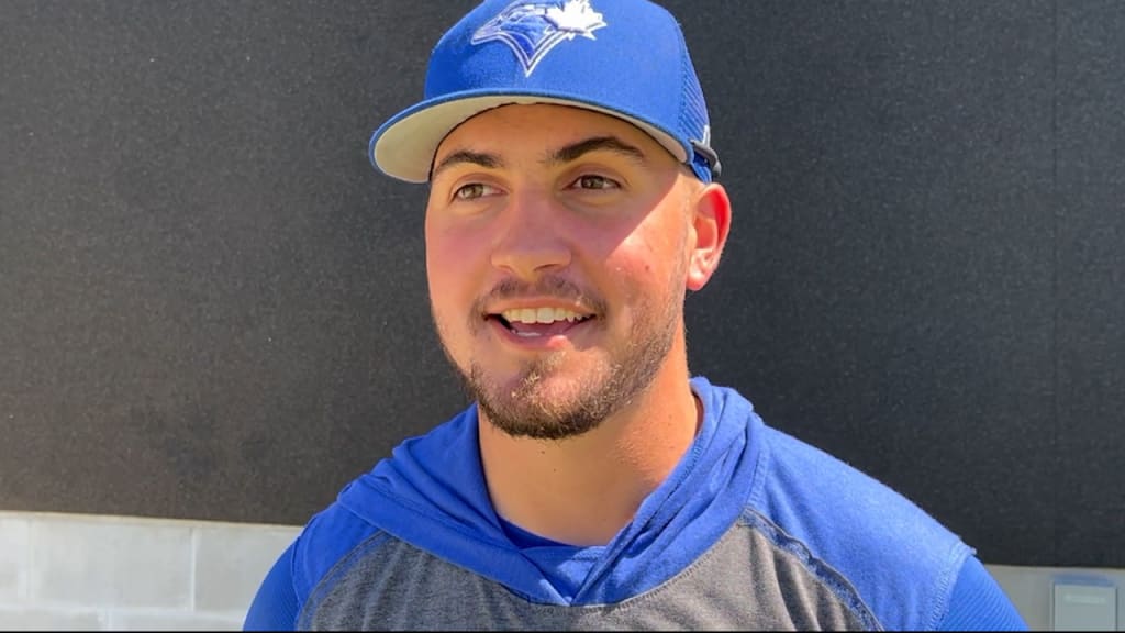 Jordan Groshans on being mobile and hitting skills 03 05 2022 Toronto Blue Jays
