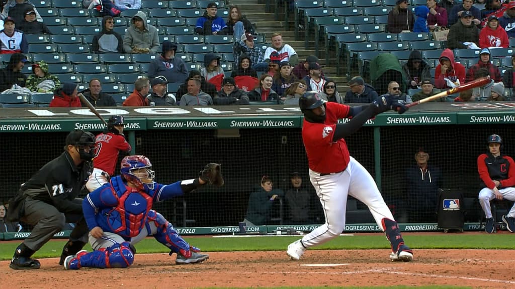 Franmil Reyes, sencillo empujador.