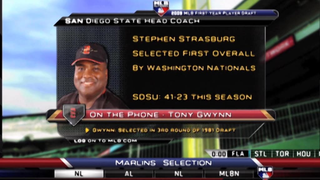 Washington Nationals' Stephen Strasburg featured in Tony Gwynn