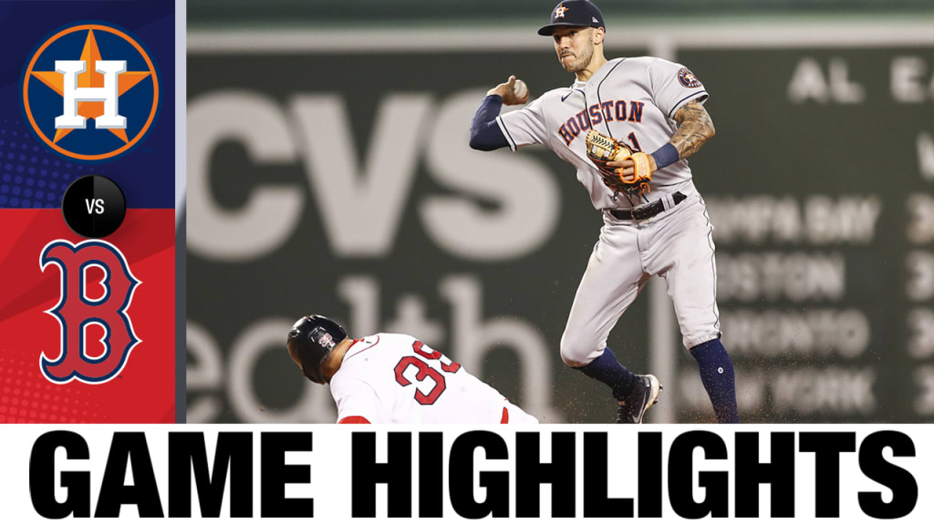 Houston Astros vs. Boston Red Sox Highlights