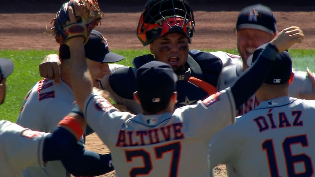 Astros complete no-hitter