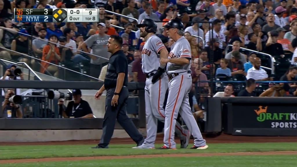 SF Giants C Curt Casali exits game vs. D-backs with injury