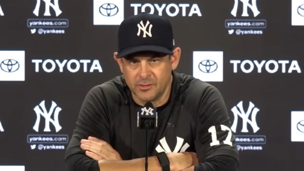 Aaron Boone on getting shut out