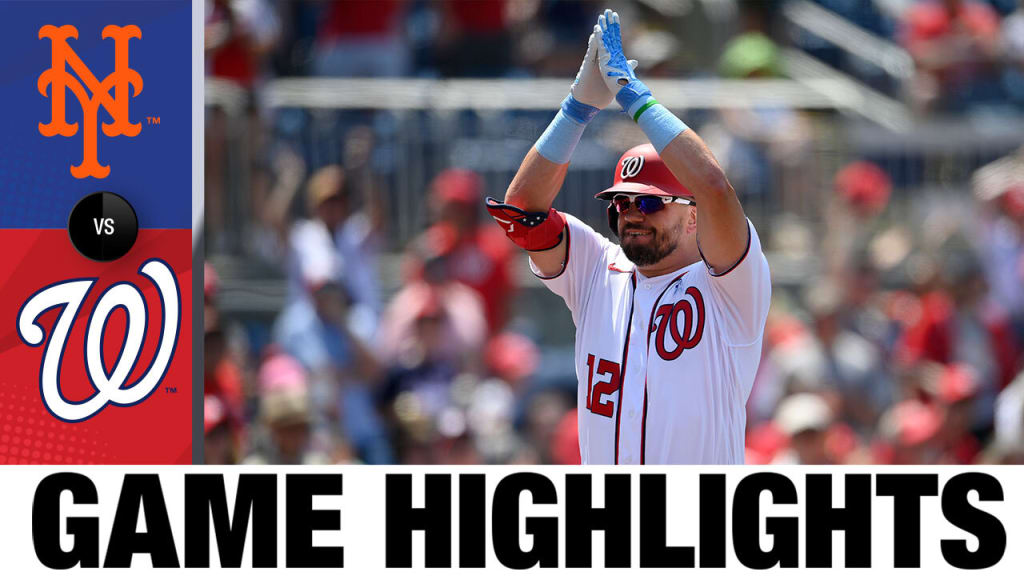 Mets Vs Nationals Highlights 06 20 2021 Washington Nationals