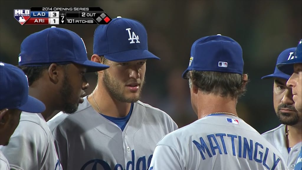 【超希少】MLB シドニー開幕戦2014記念フラッグ ドジャースカーショー　記念 Clayton Kershaw fans seven at 2014 Opening Series | 03/22/2014