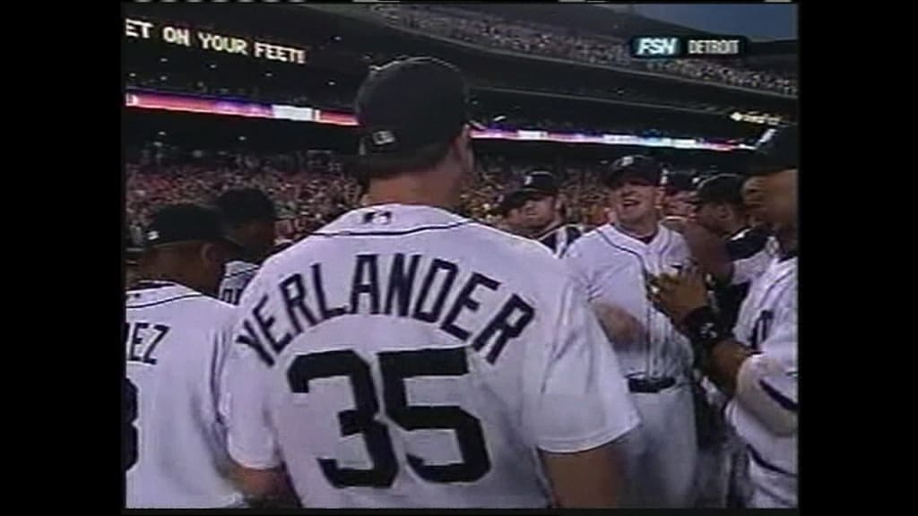 Detroit Tigers pitch Justin Verlander against New York Yankees in