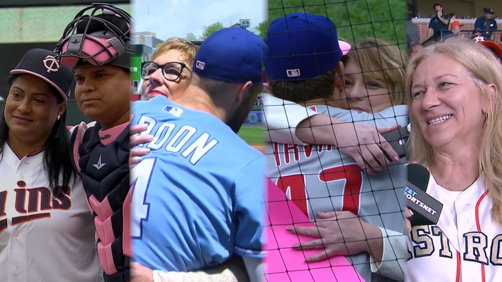 MLB celebrates Mothers Day 