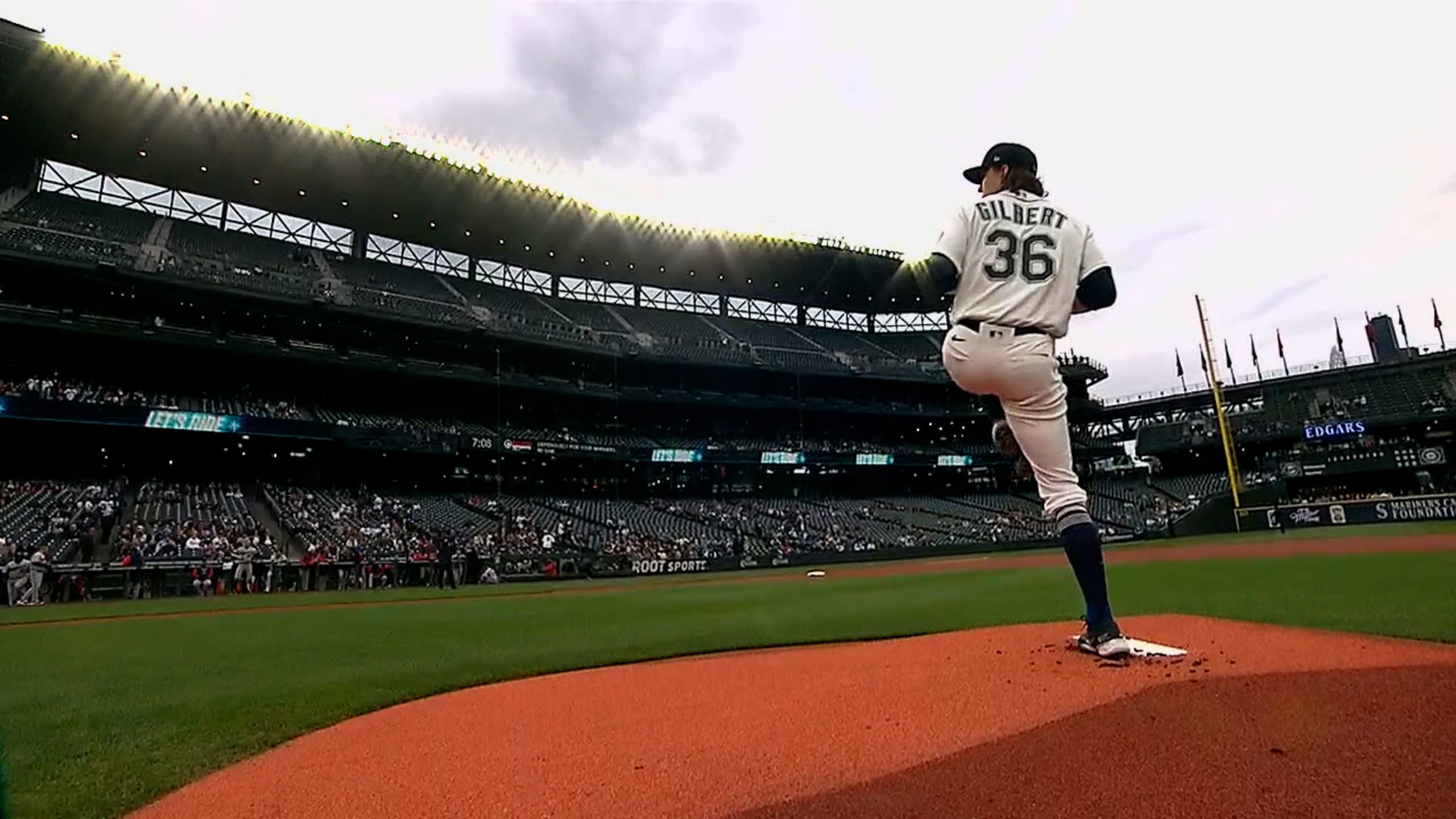 Logan Gilbert's six strikeouts