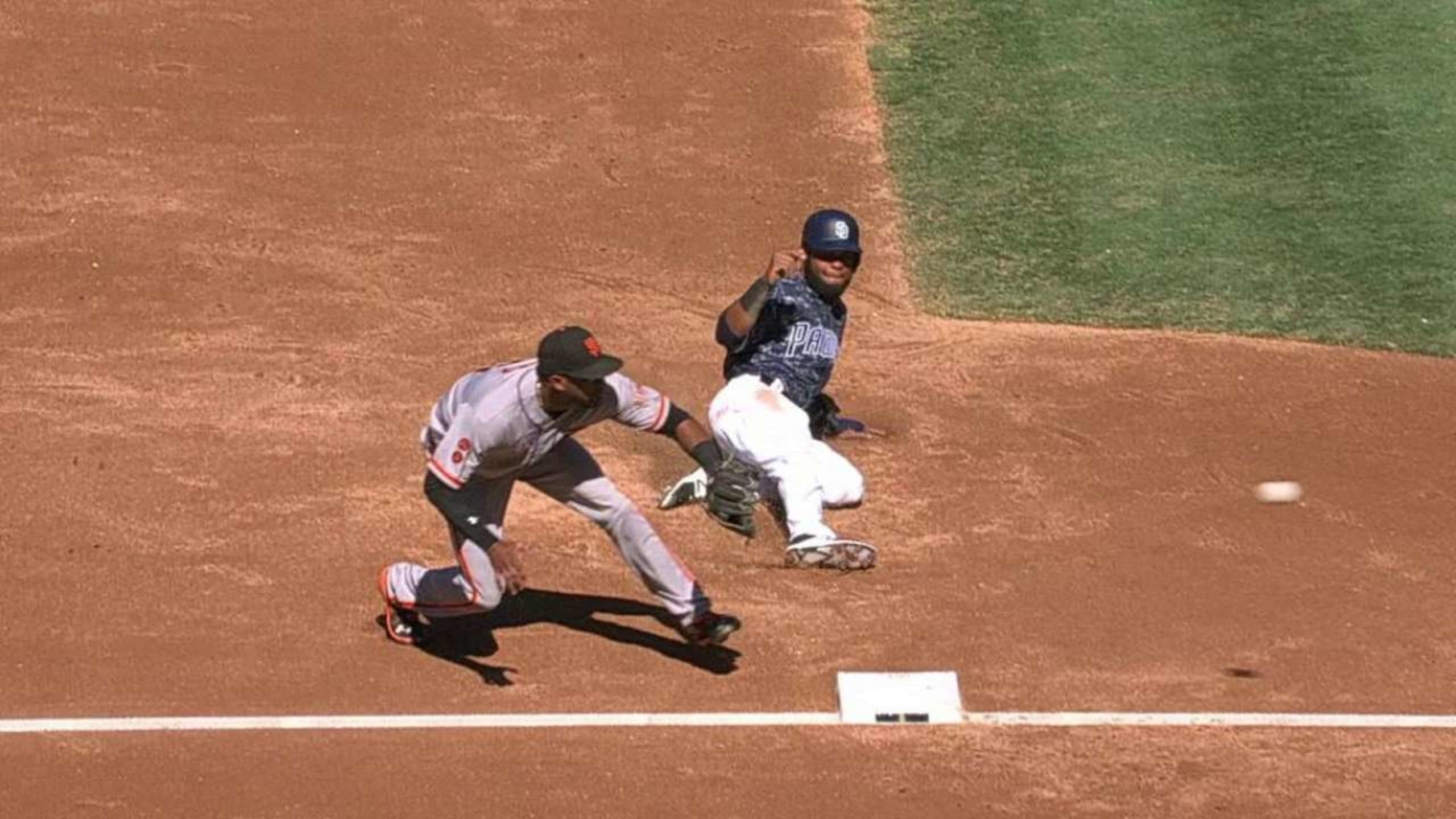 Margot's first MLB stolen base