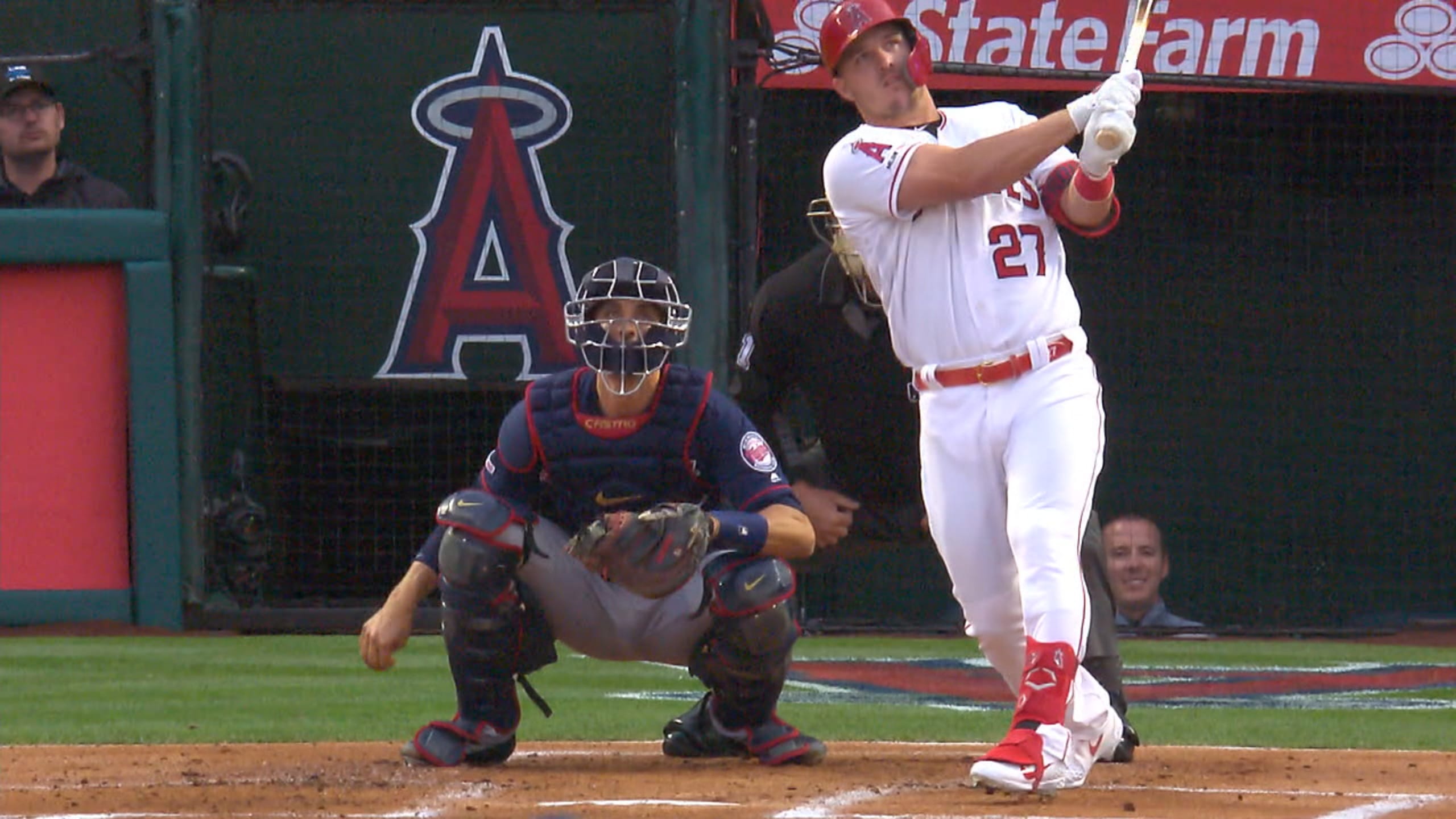 Mike Trout home run: Taking Michael Pineda and the Twins deep, in