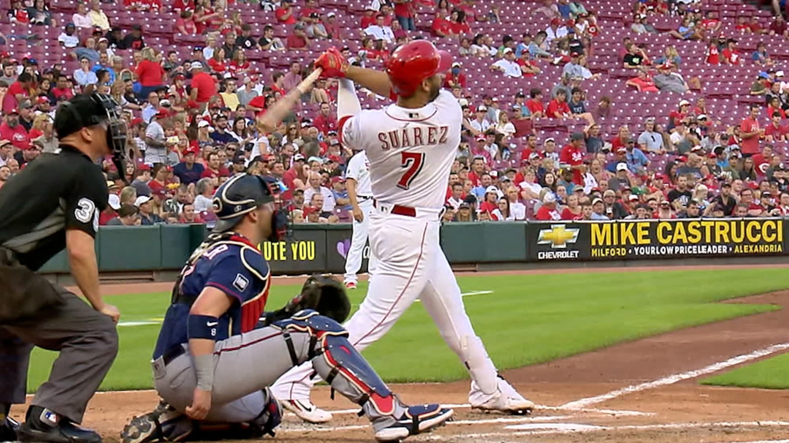Tucker Barnhart considers Tyler Mahle's outing vs. Dodgers his best of the  year