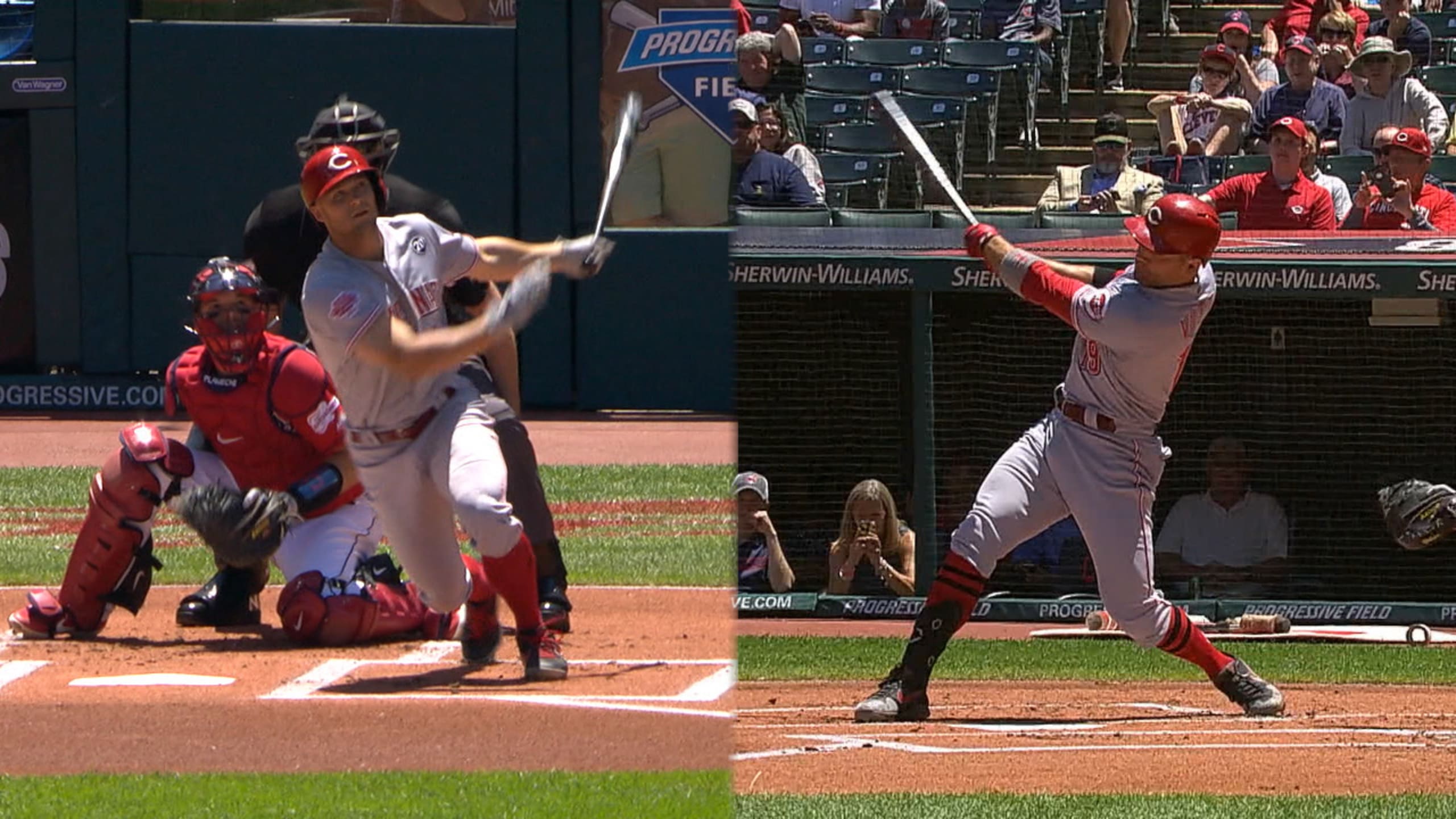 Reds go backtoback in the 1st