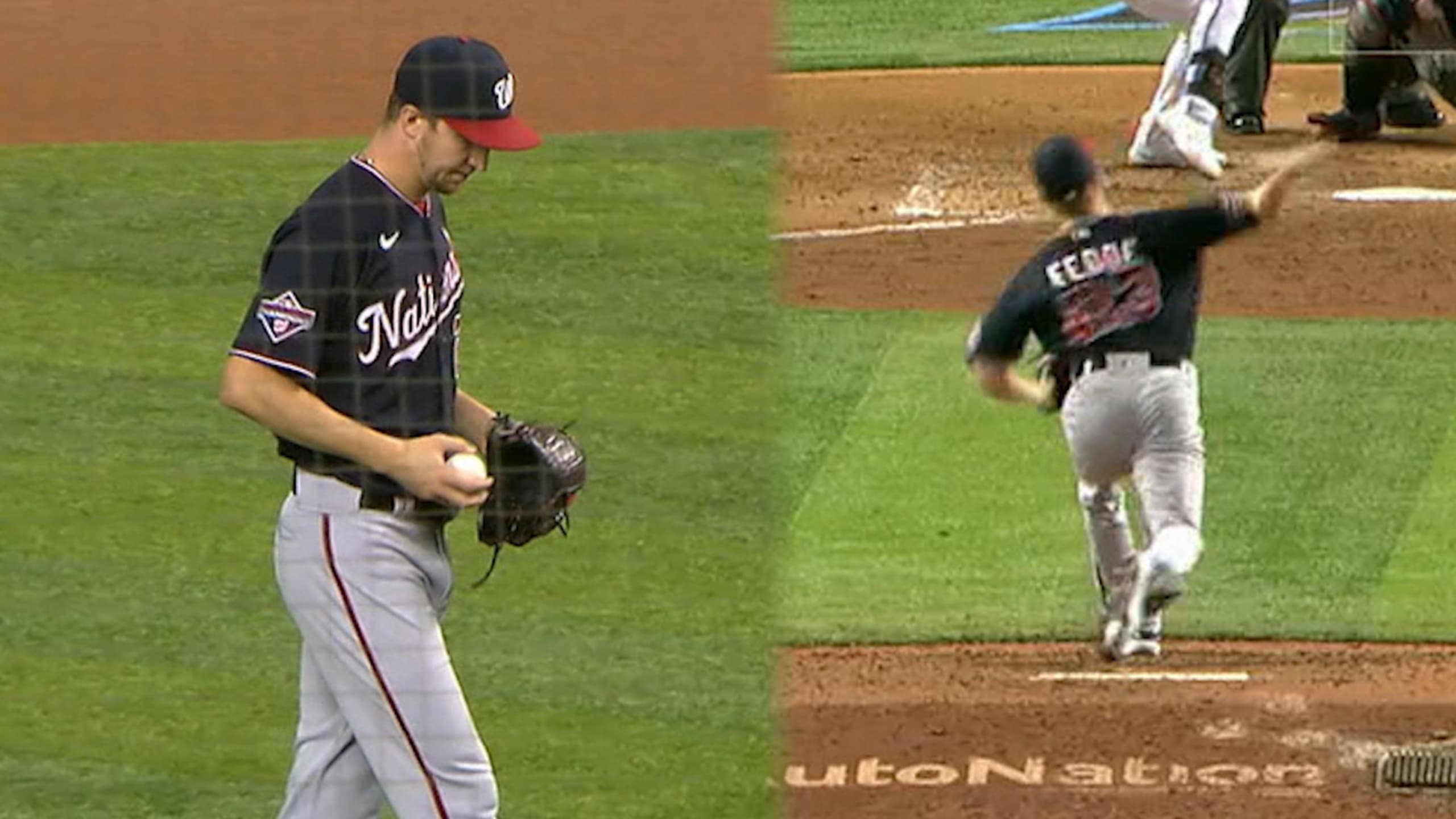 Erick Fedde's six strikeouts