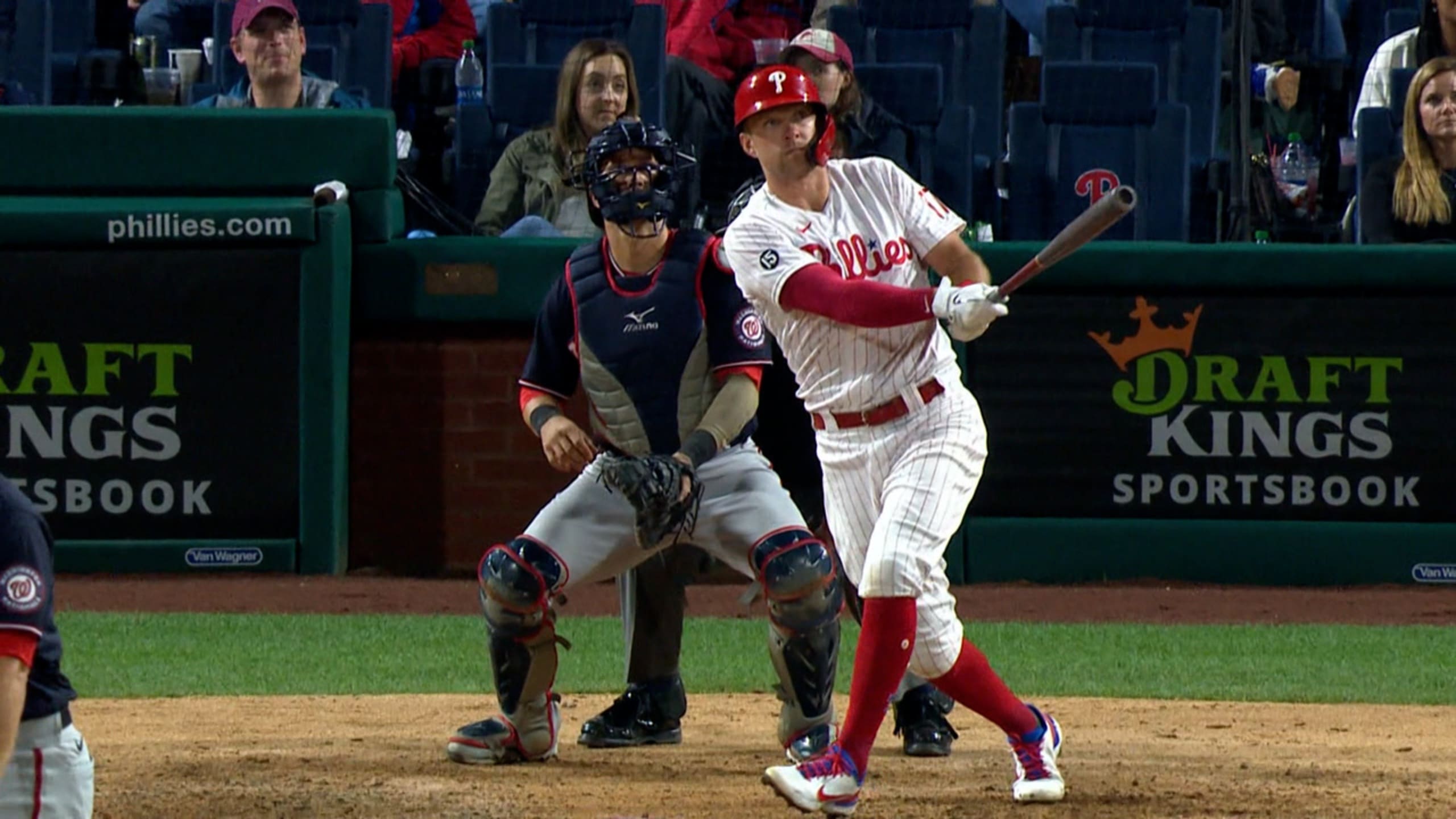 Phillies moving Rhys Hoskins to left field negating his offensive value