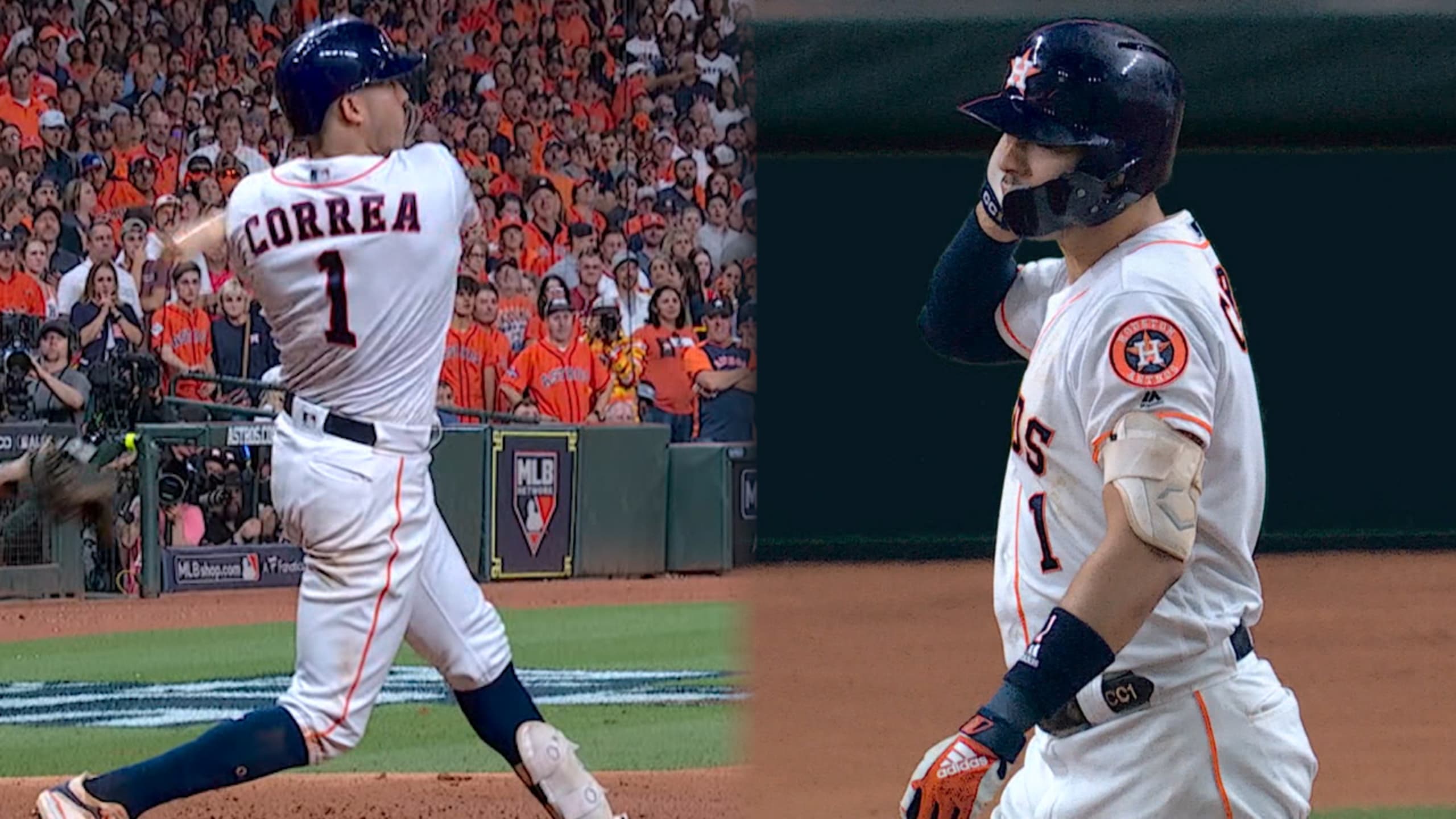 Carlos Correa wins Game 2 with walk-off home run, does basketball  celebration