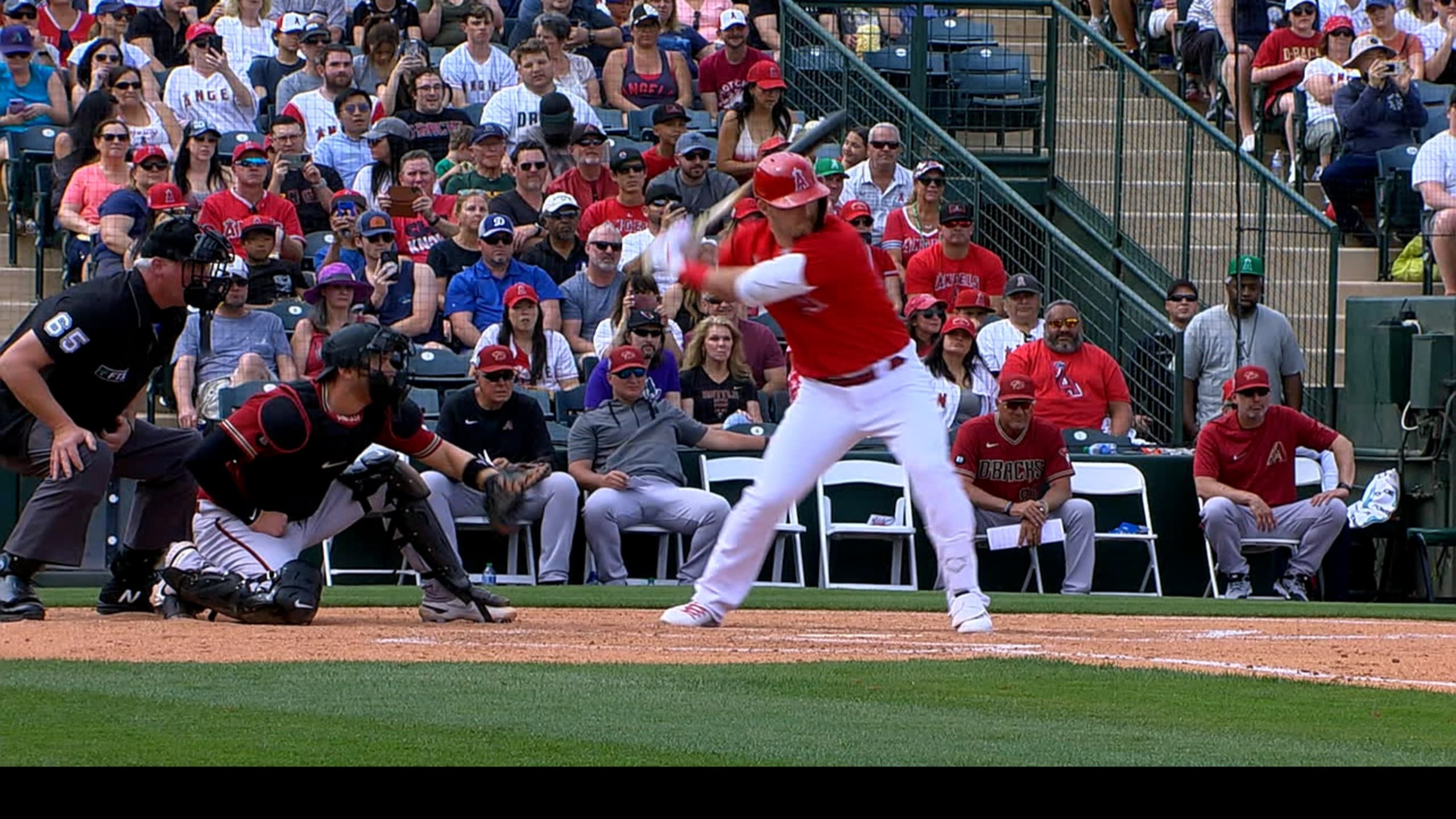 Mike Trout's multihit game